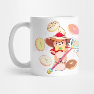 Donut Mage Cat Mug